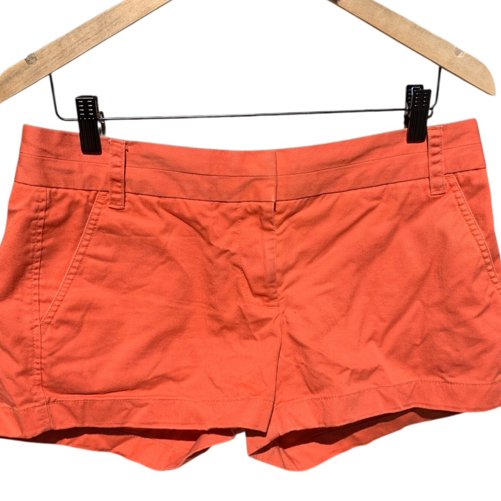 J. Crew Vibrant Coral Women's Shorts Size 6. Great Condition. L 10 1/2” W 17”